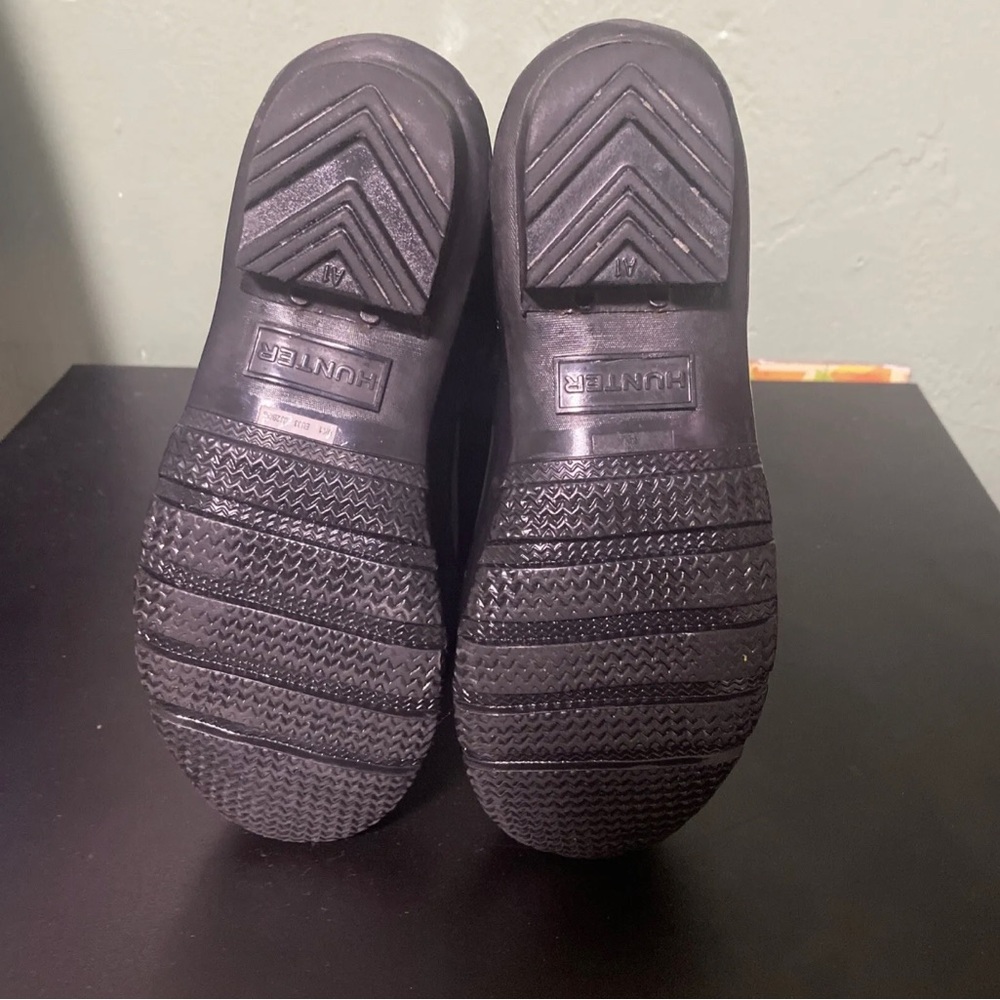 ⭐️Host pick ⭐️ HUNTER Original Kids Classic Gloss Rain Boots Black 2B/3G - Picture 8 of 11